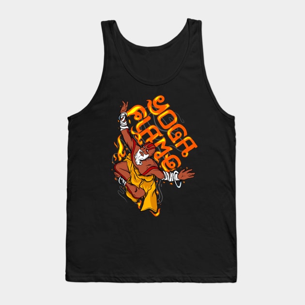 Yoga Flame Tank Top by Jones Factory